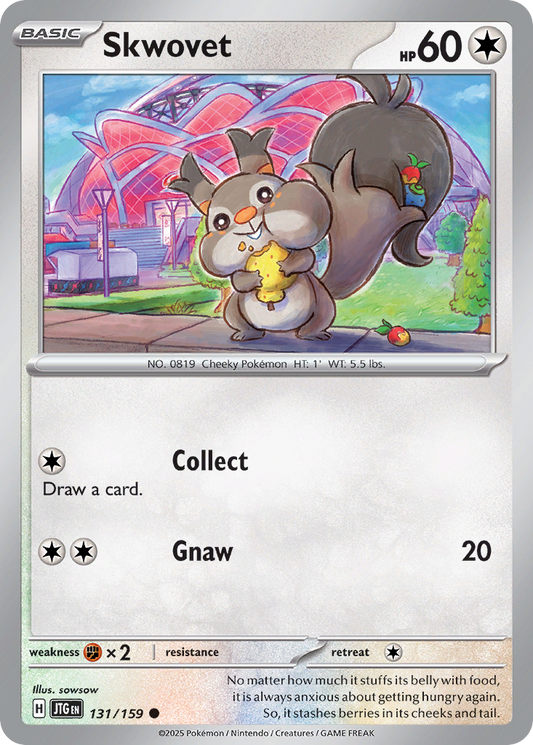 Skwovet - 131/159 - Normal - NM - Common - Journey Together