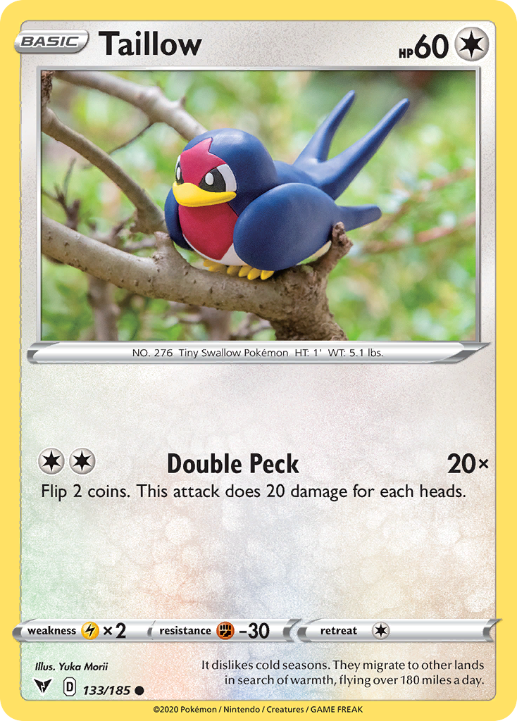 Taillow - 133/185 - Normal - NM - Common - Vivid Voltage