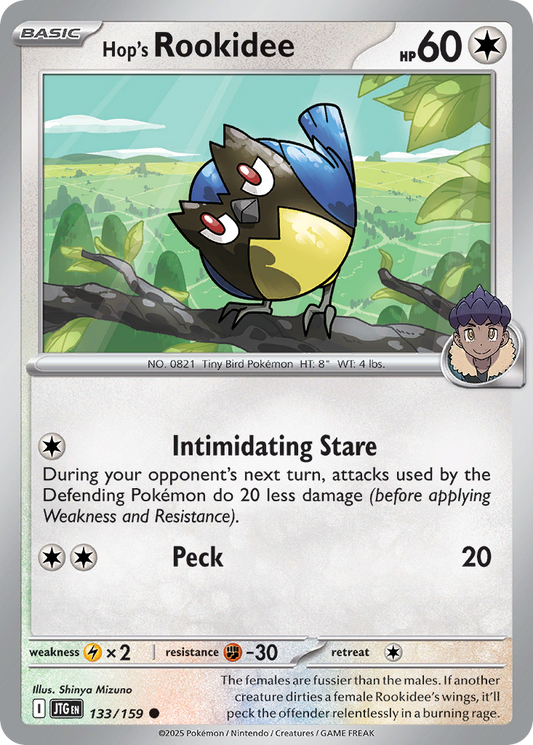 Hop's Rookidee - 133/159 - Normal - NM - Common - Journey Together