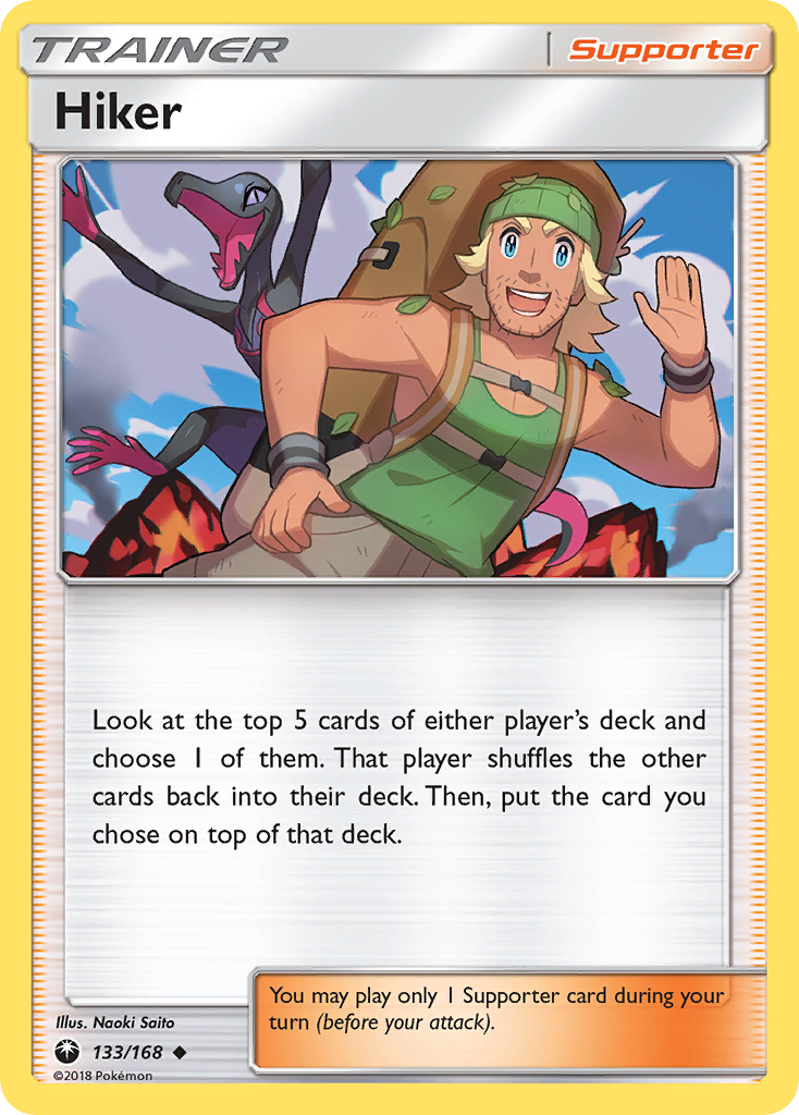 Hiker - 133/168 - Normal - NM - Uncommon - Celestial Storm