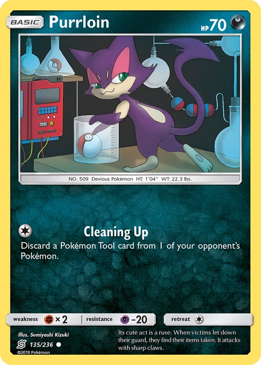 Purrloin - 135/236 - Normal - NM - Common - Unified Minds