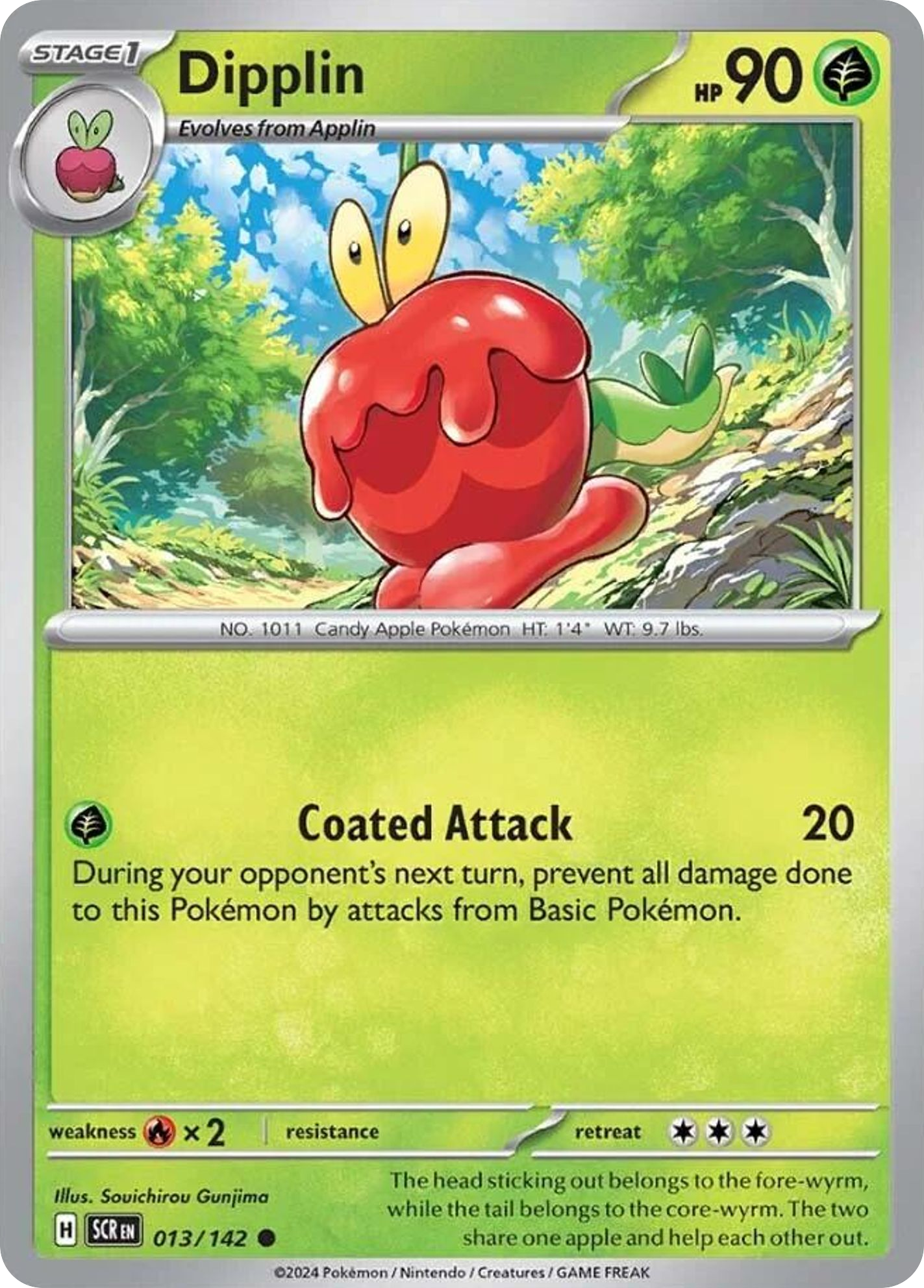 Dipplin - 13/142 - Normal - NM - Common - Stellar Crown