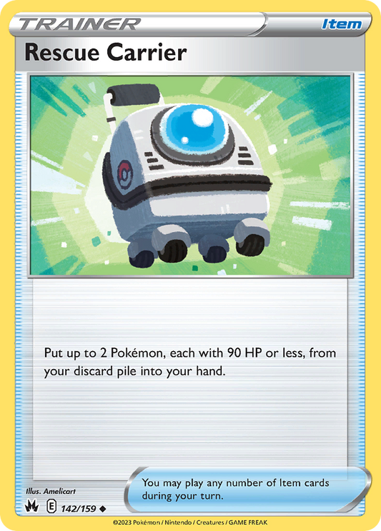 Rescue Carrier - 142/159 - Normal - NM - Uncommon - Crown Zenith
