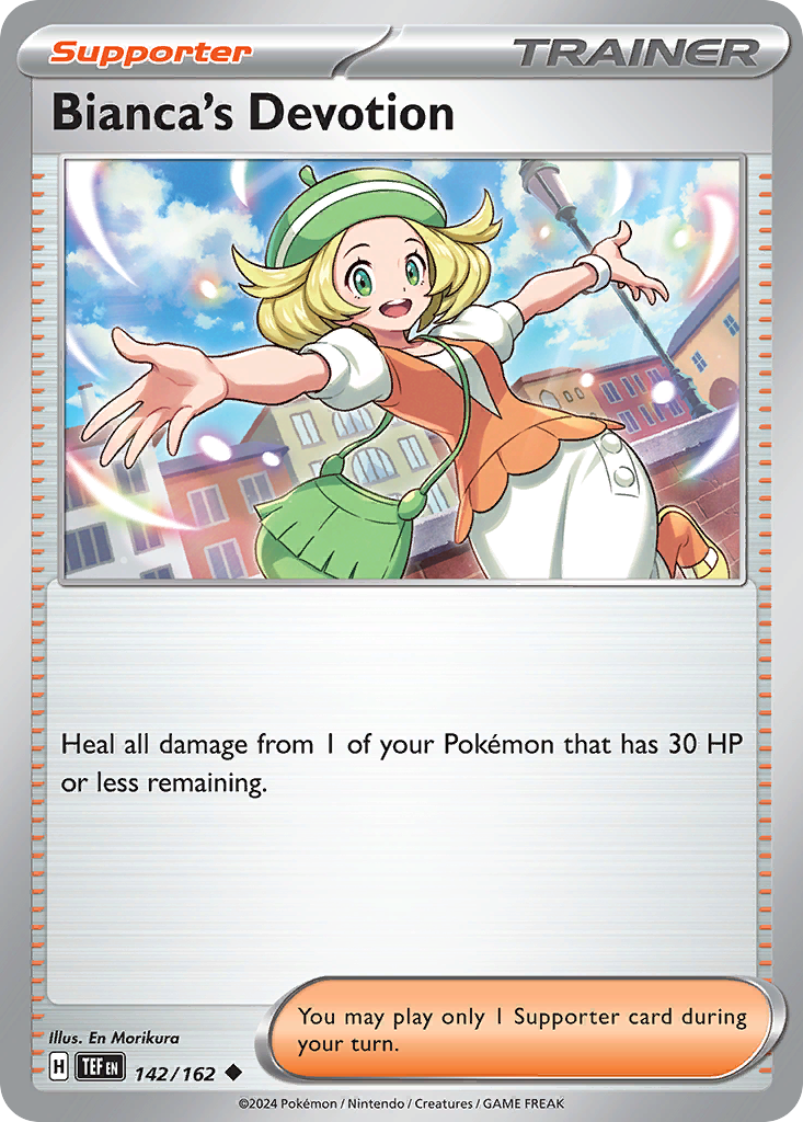 Bianca's Devotion - 142/162 - Reverse Holofoil - NM - Uncommon - Temporal Forces