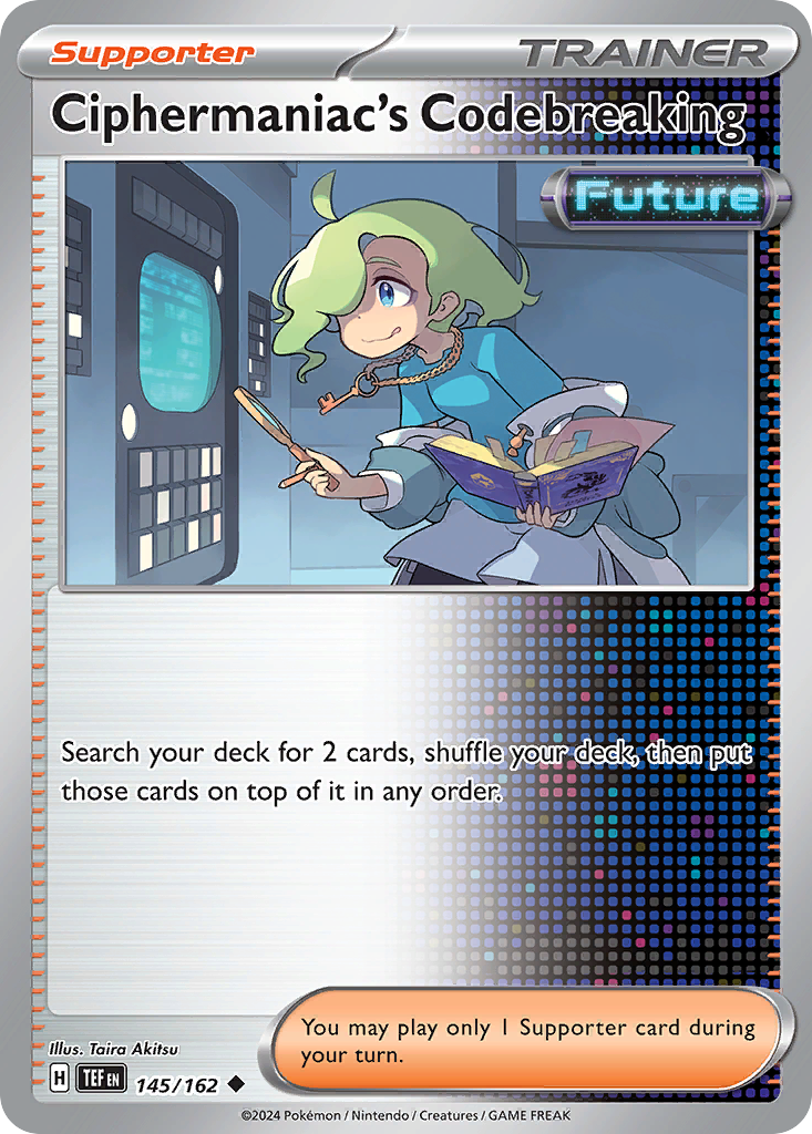 Ciphermaniac's Codebreaking - 145/162 - Normal - NM - Uncommon - Temporal Forces