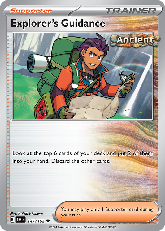 Explorer's Guidance - 147/162 - Normal - NM - Uncommon - Temporal Forces