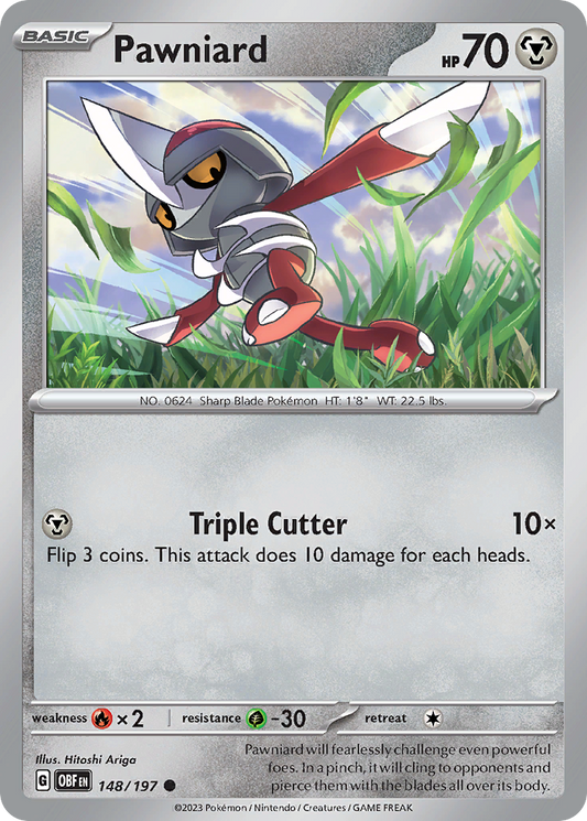 Pawniard - 148/197 - Normal - NM - Common - Obsidian Flames