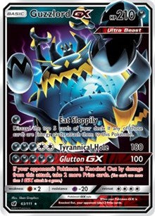 Guzzlord GX - 63/111 - Holofoil - NM - Ultra Rare - Crimson Invasion