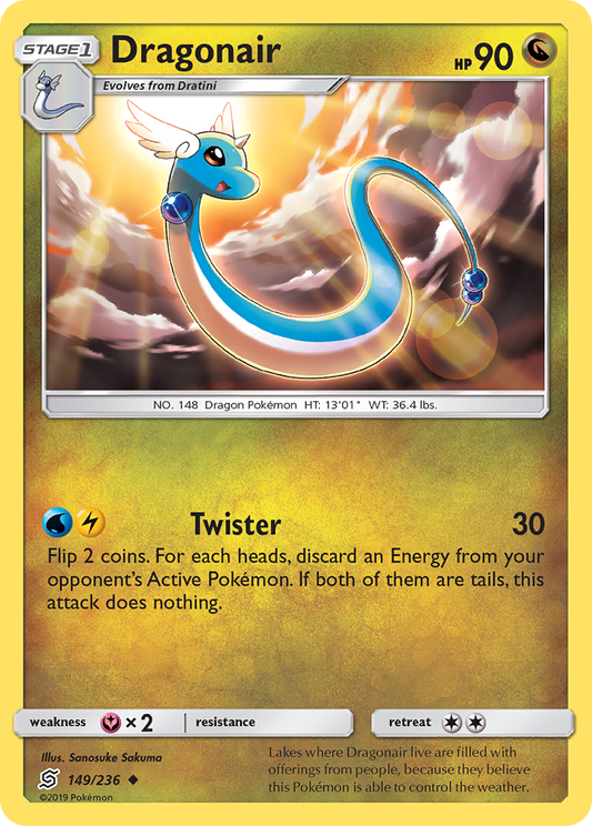Dragonair - 149/236 - Normal - NM - Uncommon - Unified Minds