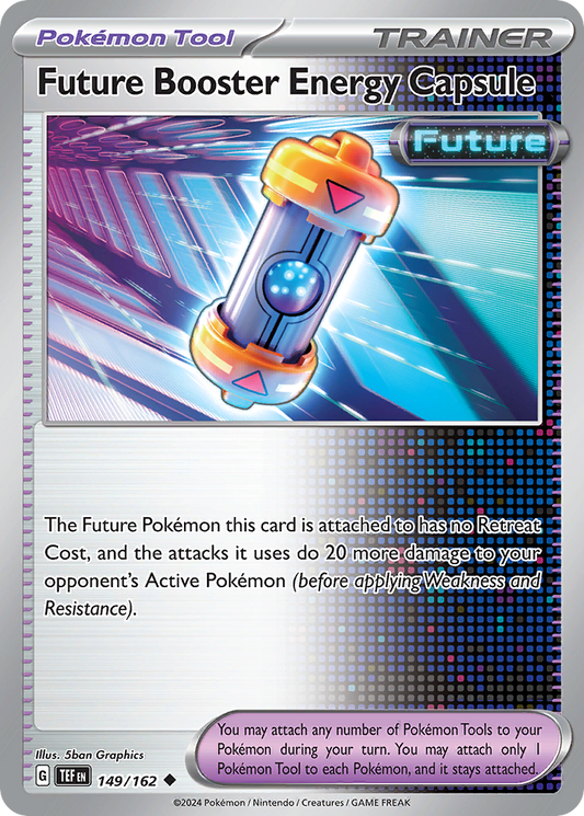 Future Booster Energy Capsule - 149/162 - Reverse Holofoil - NM - Uncommon - Temporal Forces