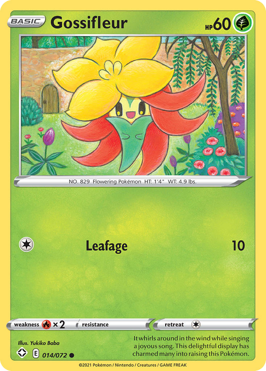 Gossifleur - 14/72 - Normal - NM - Common - Shining Fates