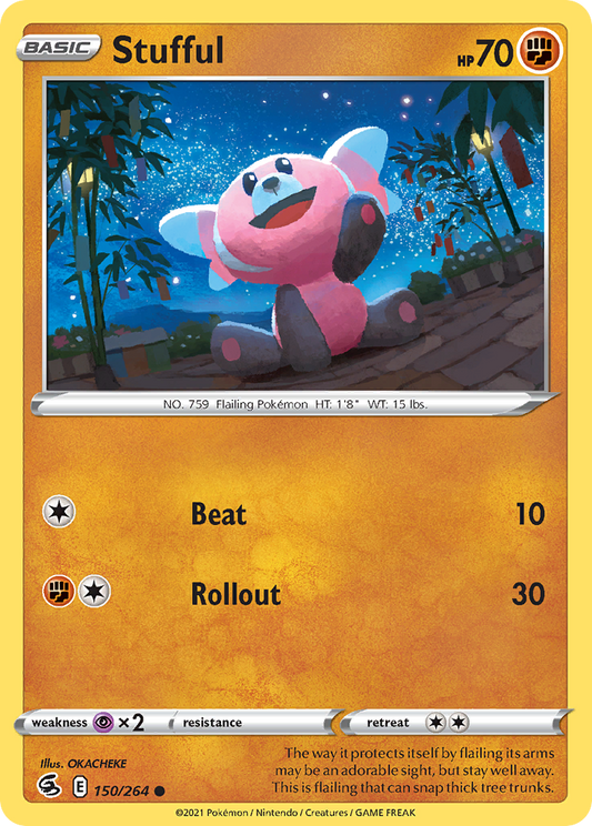 Stufful - 150/264 - Normal - NM - Common - Fusion Strike