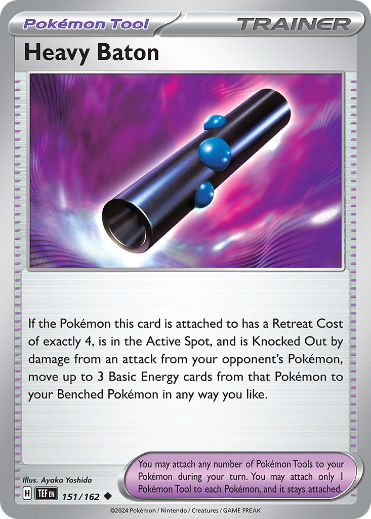 Heavy Baton - 151/162 - Normal - NM - Uncommon - Temporal Forces