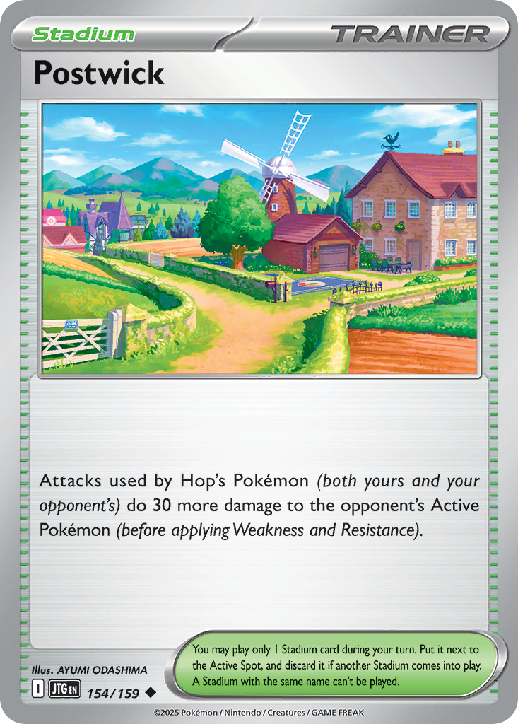 Postwick - 154/159 - Normal - NM - Uncommon - Journey Together