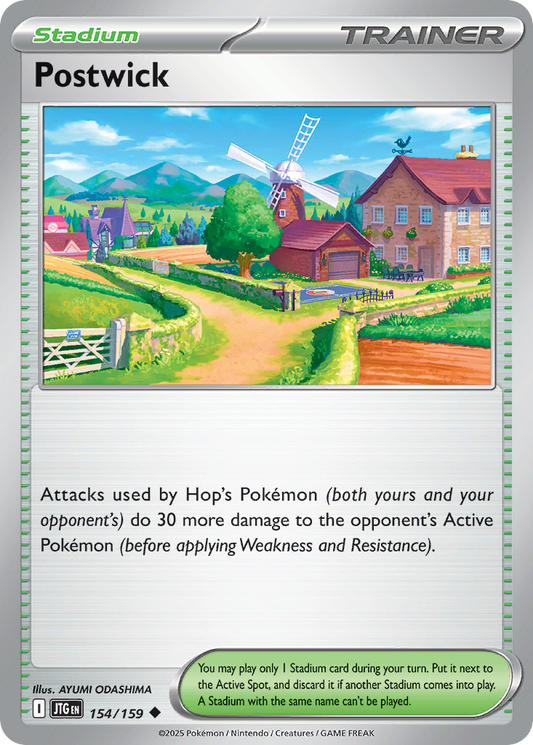 Postwick - 154/159 - Normal - NM - Uncommon - Journey Together