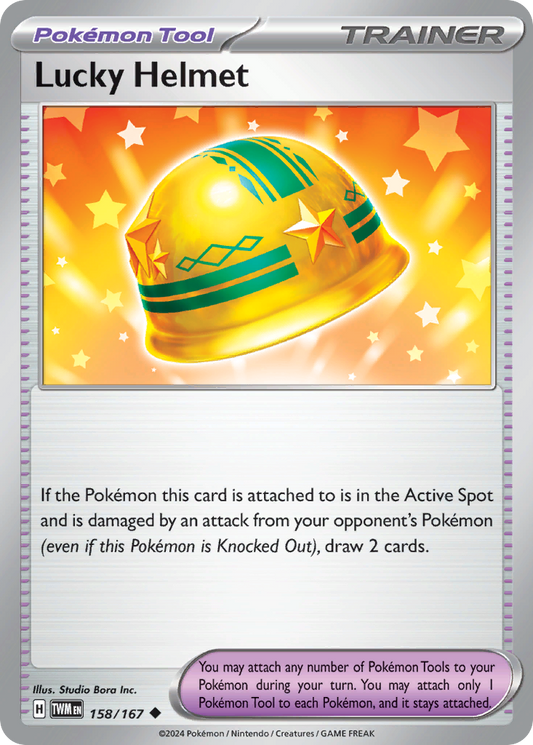Lucky Helmet - 158/167 - Normal - NM - Uncommon - Twilight Masquerade