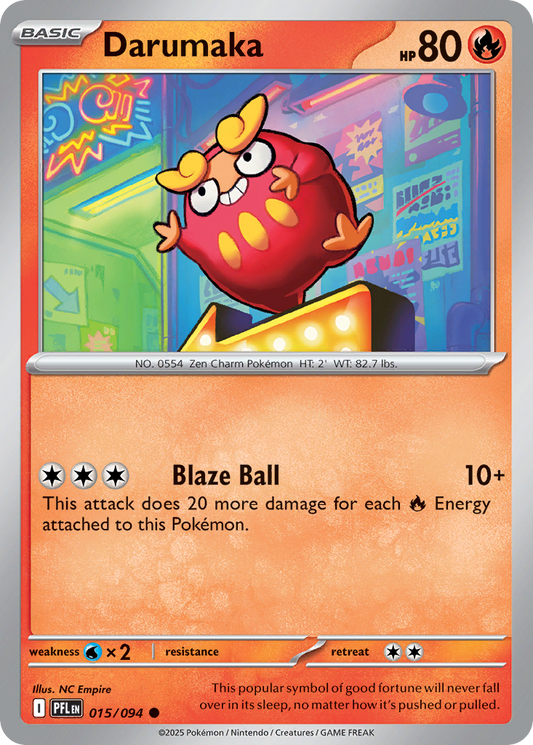 Darumaka - 15/94 - Reverse Holofoil - NM - Common - Phantasmal Flames