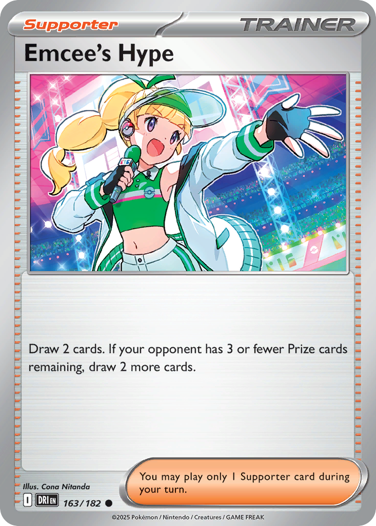 Emcee's Hype - 163/182 - Normal - NM - Common - Destined Rivals