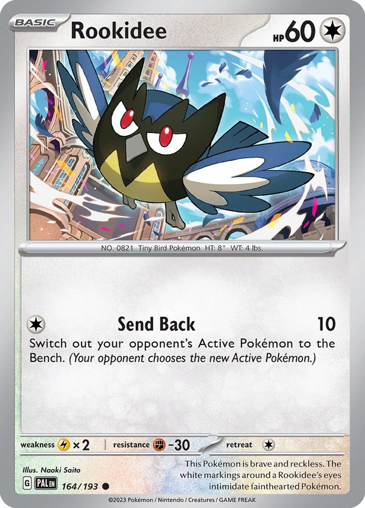Rookidee - 164/193 - Reverse Holofoil - NM - Common - Paldea Evolved