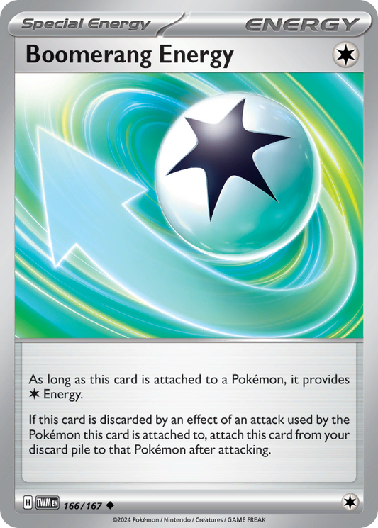 Boomerang Energy - 166/167 - Normal - NM - Uncommon - Twilight Masquerade