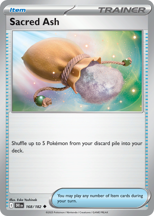 Sacred Ash - 168/182 - Reverse Holofoil - NM - Uncommon - Destined Rivals