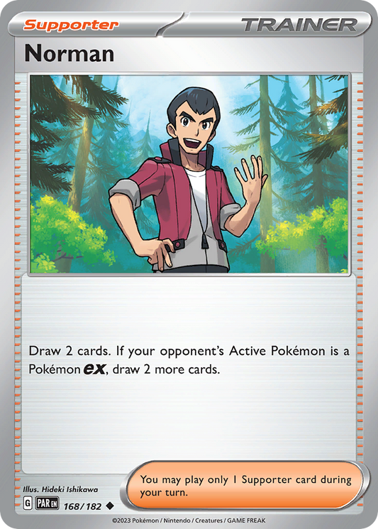 Norman - 168/182 - Normal - NM - Uncommon - Paradox Rift