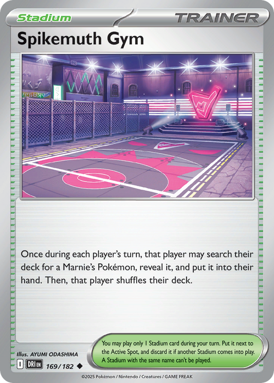 Spikemuth Gym - 169/182 - Normal - NM - Uncommon - Destined Rivals