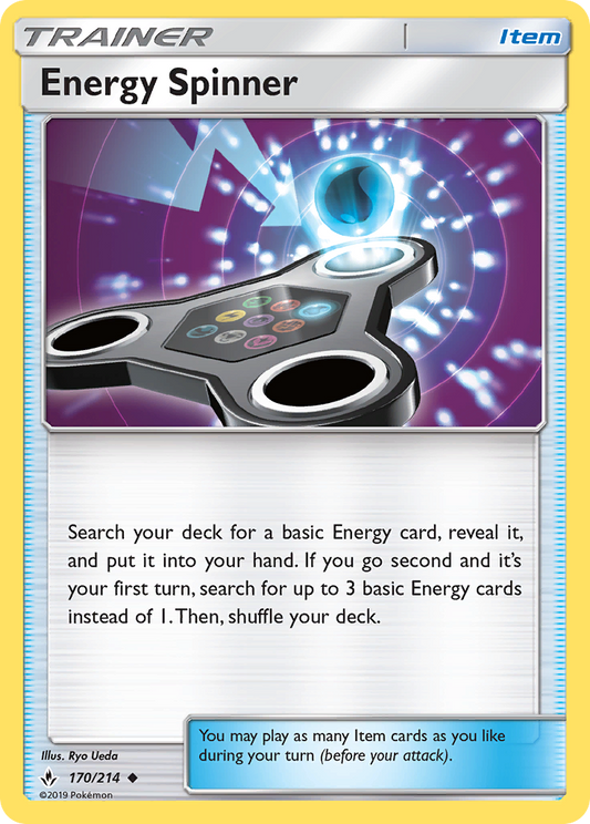 Energy Spinner - 170/214 - Normal - NM - Uncommon - Unbroken Bonds