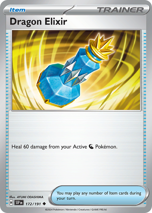 Dragon Elixir - 172/191 - Normal - NM - Uncommon - Surging Sparks