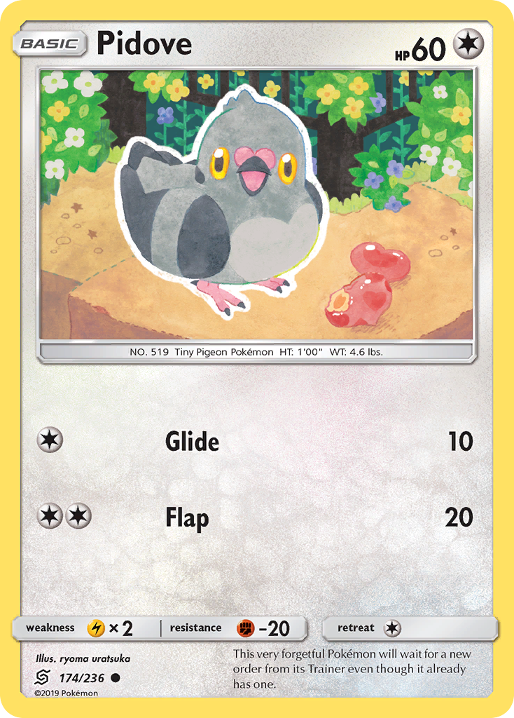 Pidove - 174/236 - Normal - NM - Common - Unified Minds