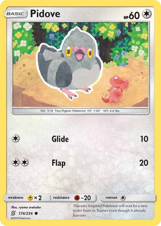 Pidove - 174/236 - Normal - NM - Common - Unified Minds