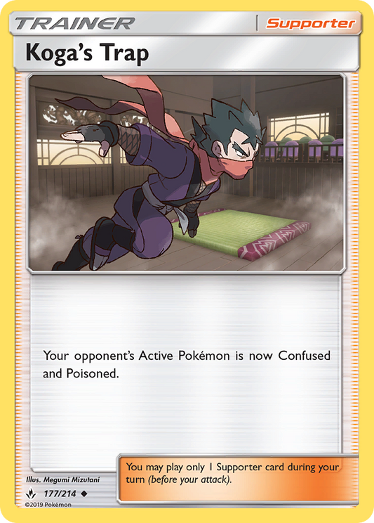Koga's Trap - 177/214 - Normal - NM - Uncommon - Unbroken Bonds