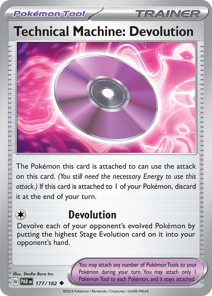Technical Machine: Devolution - 177/182 - Normal - NM - Uncommon - Paradox Rift