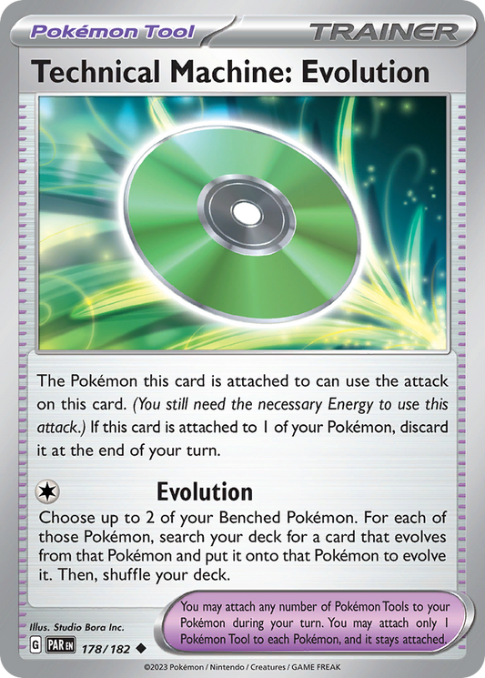 Technical Machine: Evolution - 178/182 - Normal - NM - Uncommon - Paradox Rift