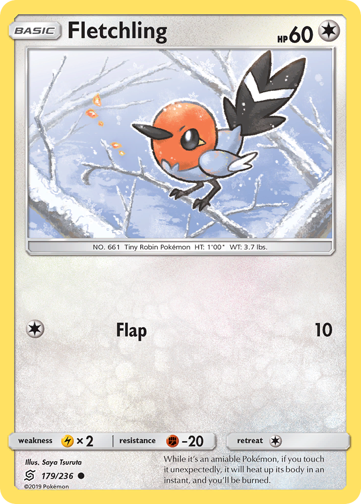 Fletchling - 179/236 - Normal - NM - Common - Unified Minds