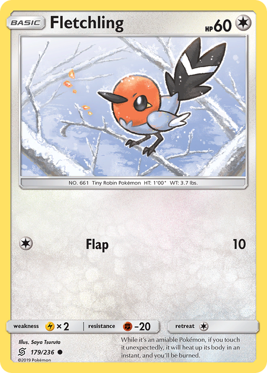 Fletchling - 179/236 - Normal - NM - Common - Unified Minds