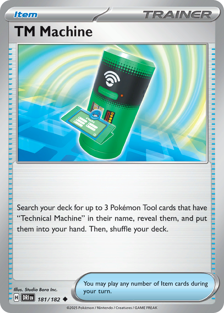 TM Machine - 181/182 - Normal - NM - Uncommon - Destined Rivals
