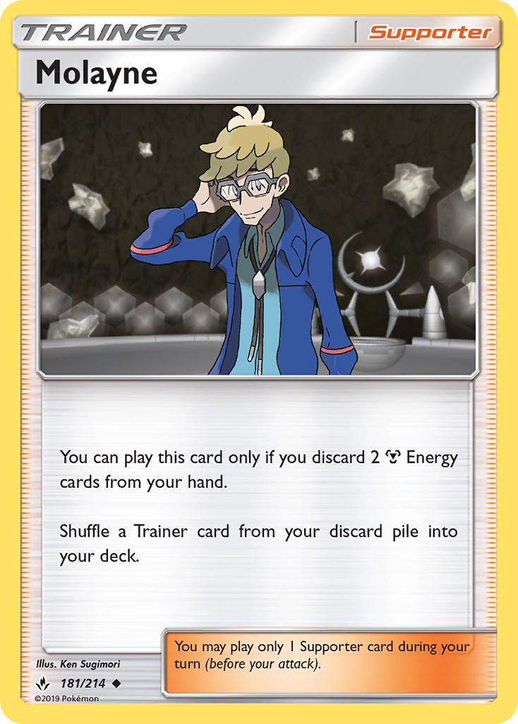 Molayne - 181/214 - Normal - NM - Uncommon - Unbroken Bonds