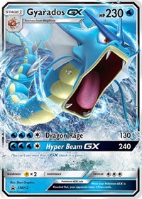 Gyarados GX SM212 - SM212 - Holofoil - NM - Promo - Sun & Moon Promo