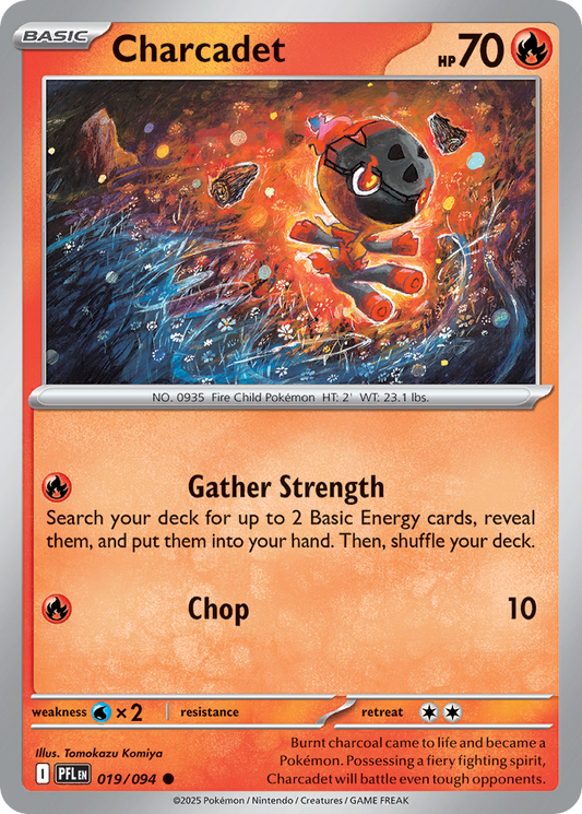 Charcadet - 19/94 - Normal - NM - Common - Phantasmal Flames