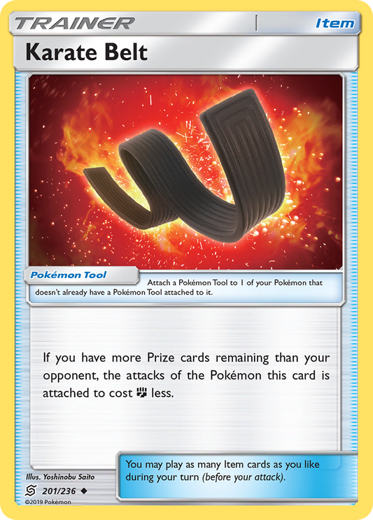 Karate Belt - 201/236 - Normal - NM - Uncommon - Unified Minds