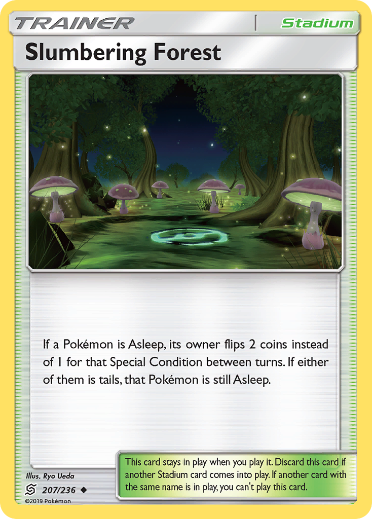 Slumbering Forest - 207/236 - Normal - NM - Uncommon - Unified Minds