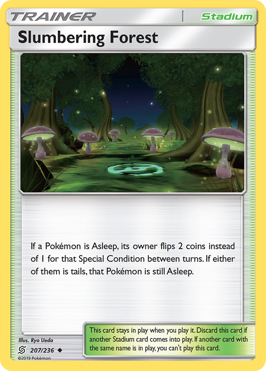 Slumbering Forest - 207/236 - Normal - NM - Uncommon - Unified Minds