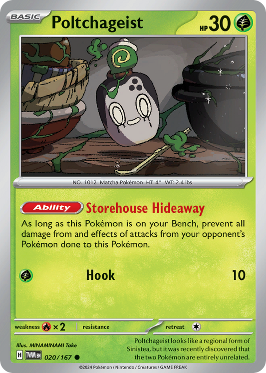 Poltchageist - 20/167 - Reverse Holofoil - NM - Common - Twilight Masquerade