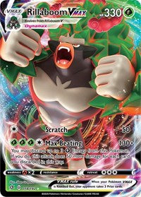 Rillaboom VMAX - 18/192 - Holofoil - NM - Ultra Rare - Rebel Clash
