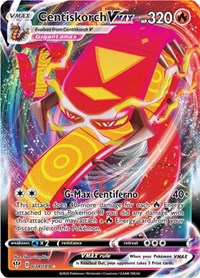 Centiskorch VMAX - 34/189 - Holofoil - NM - Ultra Rare - Darkness Ablaze