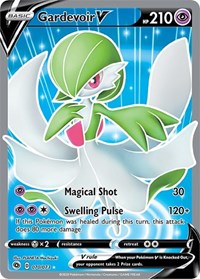 Gardevoir V Full Art - 70/73 - Holofoil - NM - Ultra Rare - Champion's Path