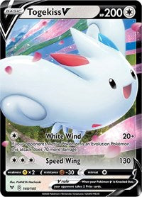 Togekiss V - 140/203 - Holofoil - NM - Ultra Rare - SWSH04: Vivid Voltage