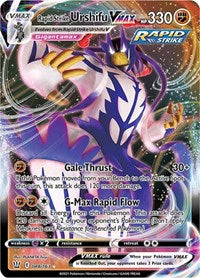 Rapid Strike Urshifu VMAX - 88/183 - Holofoil - NM - Ultra Rare - SWSH05: Battle Styles