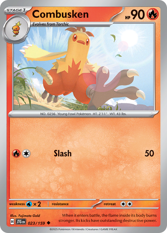 Combusken - 23/159 - Normal - NM - Uncommon - Journey Together